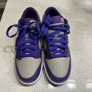 Nike Dunk Low Retro - Grey/Persian Violet